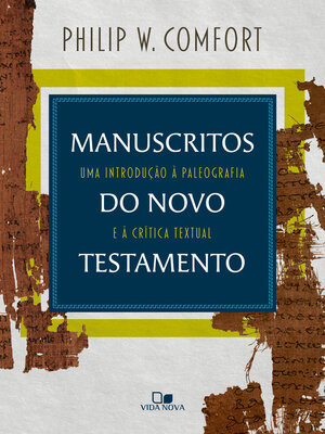 cover image of Manuscritos do Novo Testamento